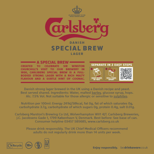 Carlsberg Special Brew 4x440ml 1