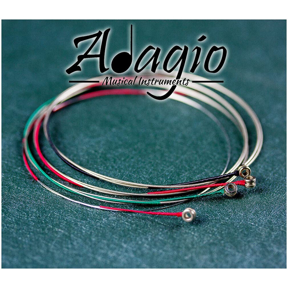 Adagio Pro - Violin Strings - 4/4 Classic Silver Violin String Set/Pac