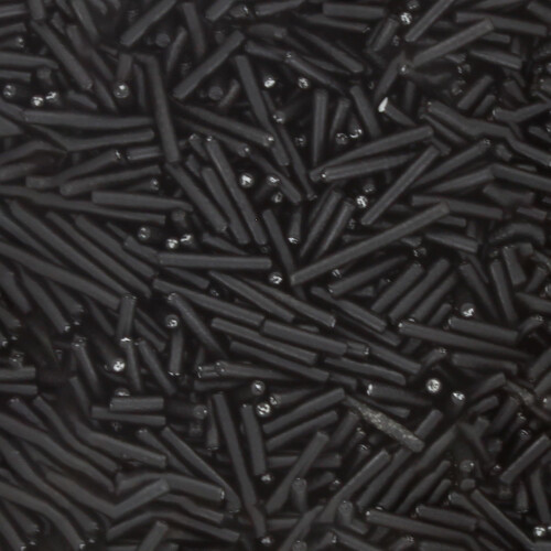 Culpitt Select Sprinkles  Black Sugar Strands Cake Sprinkle Decoration 1
