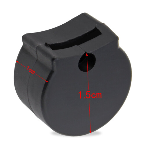 Aussel Comfortable Rubber Clarinet Thumb Rest Cushion Protector Pack of 5 1