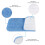 Vicloon Mop Pad, 6 PCS Microfiber Replacement Mop Pads Fit for All Spray Mops & 3