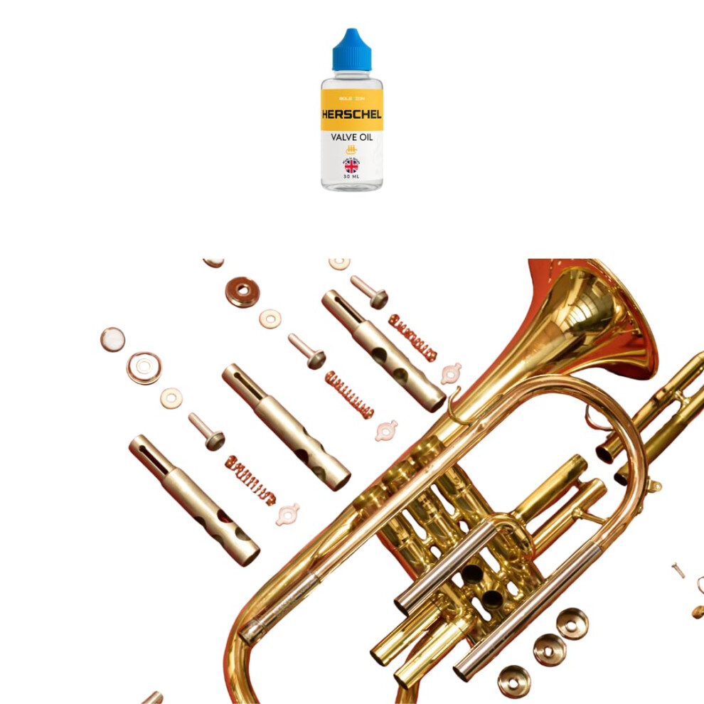 Molevion Herschel Brass Care Kit – Premium Valve Oil (30 Ml) & Tuning