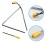 Musfunny Triangle Percussion Instrument 7 inch: Hand Triangle Instrume 3