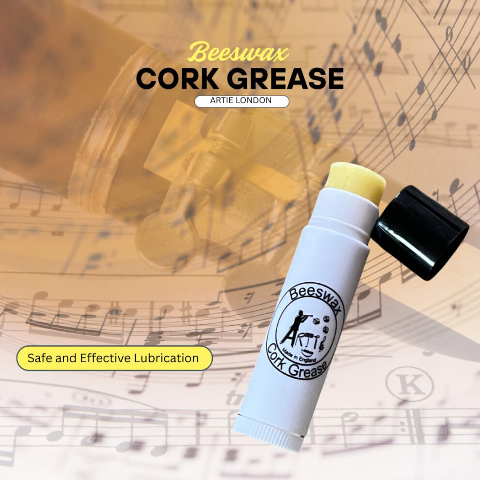 Artie London Premium Beeswax Cork Grease 10Ml Easy To Apply Tube | Effective Lubric