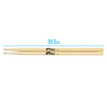 TIGER TDA86-7A | 7A Nylon Tip Maple Drumsticks | One Pair