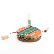 Percussion Plus PP663 African Hand Drum, Wood