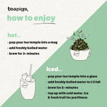 teapigs Honeybush Rooibos Tea Bags Naturally CaffeineFree with an Ea
