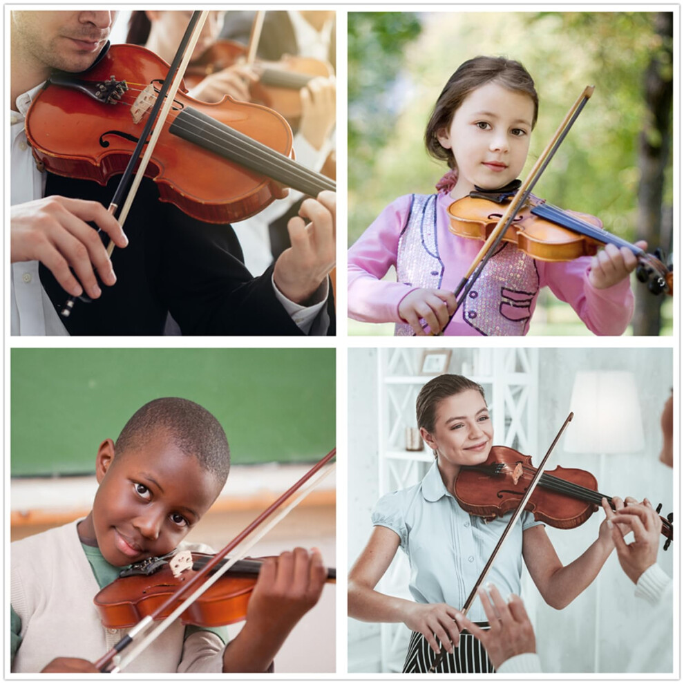 Fansjoy 2 Sets Violin Strings Full Set (G-D-A-E), Universal Violin Str