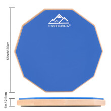 EASTROCK 11 Inch Double Sided Silent Practice Drum Pad, Portable Rubbe