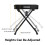 Donner Thicken Piano Stool Keyboard Bench Adjustable, High-density Spo 4