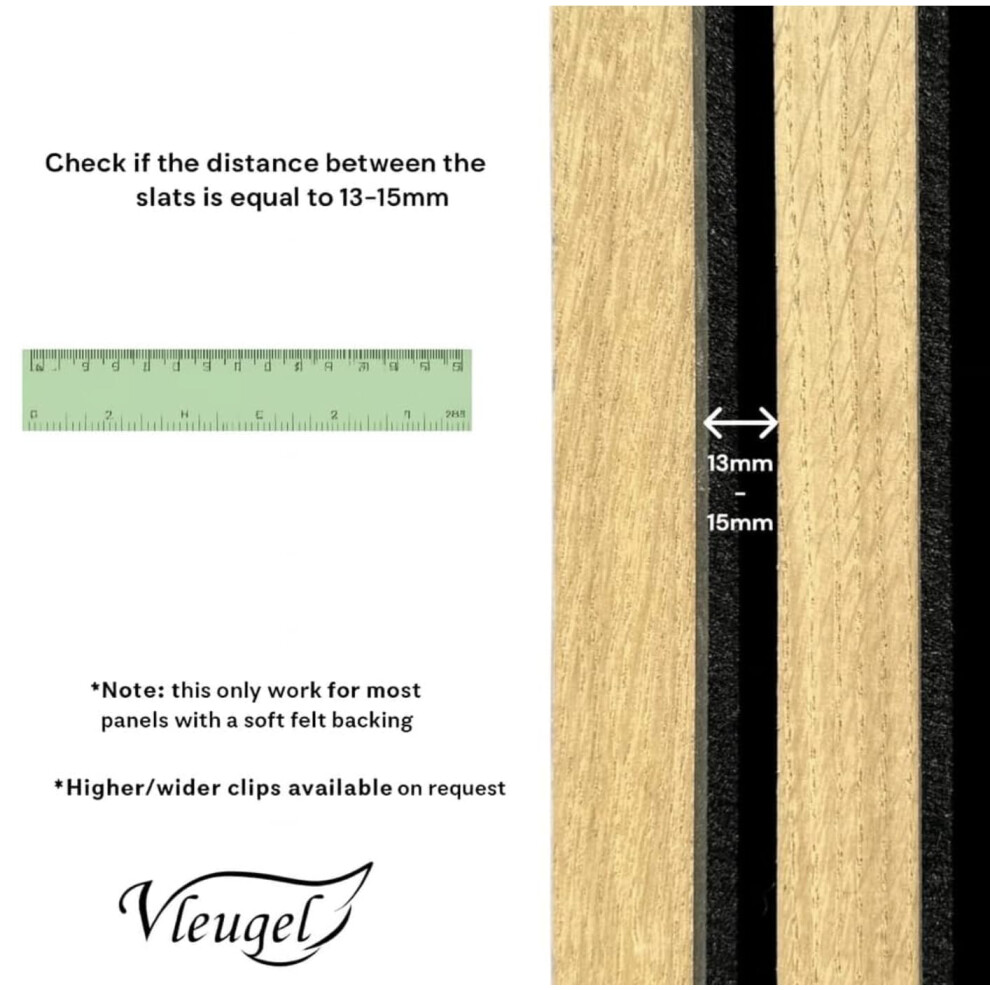 Vleugel Wall Shelf For Acoustic Panels, Width 50 Cm, Metal, No Drillin