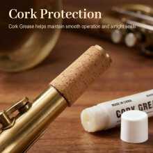 Universal Brass Instrument Cleaning & Care Kit for Trumpet Trombone Cornet