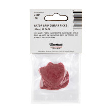 Jim Dunlop 417P.58 Gator Standard Guitar Pick Player Pack (Pack of 12), Red