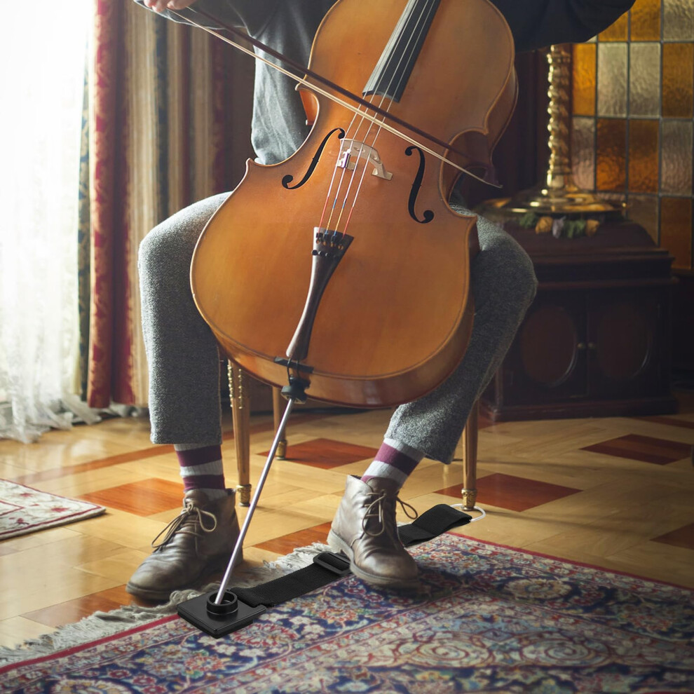 Godneei Anti-Slip Cello Pad, Non Slip Mat, Endpin Protector For Cello