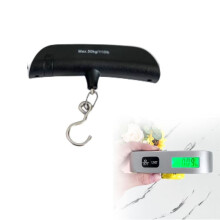 (Hook) Sca1esportable Travel Luggage Digital Luggage Weighing Scale 50kg