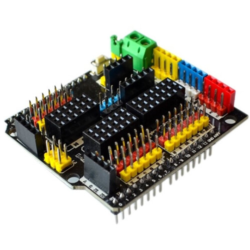 Sensor Shield V5.0 Robot Elektronisk Byggblock Sensor Expansionskort för -R3 1