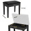 Donner Piano Bench Keyboard Stool, Solid Hard Wooden Digital Piano Sto 6