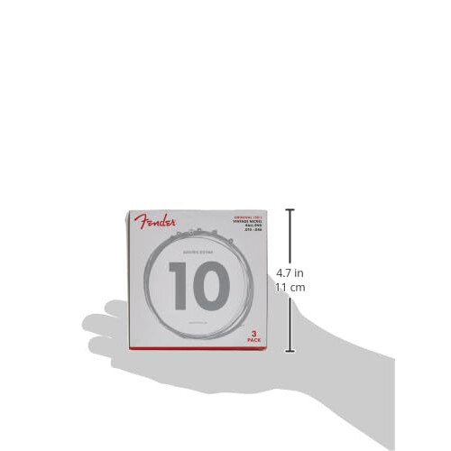 Fender Fender Original 150 Guitar Strings, Pure Nickel Wound, Ball End, 150R