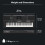 Yamaha YAMAHA PSR-E483 Keyboard – Modern Portable Keyboard with 61 Touch-Sensitive Keys 2