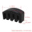 AKORD Rubber 4/4 Practice Mute for Cello - Black 4