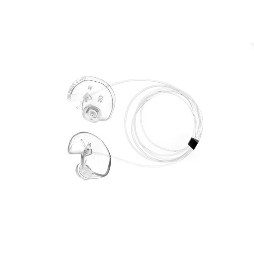 Doc's Pro Plugs DFFL5 Medium Vented Pro Ear Plugs with Leash, Clear 1