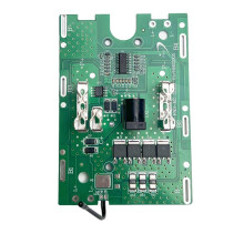 4MOS 3-Legering Batterijbeveiligingsprintplaat voor 18650 21V Elektrisch Gereedschap, Vervangende BMS-Batterijbeveiligingsprintplaat
