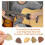 5 Pcs Wooden Guitar Picks Set 6