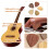 5 Pcs Wooden Guitar Picks Set 3