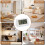 Clock Triangle LED Screen Lectronic Digital Alarm Screen Desktop Clock for Home Office Table Bedroom Decor White 7