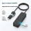 USB HUB, 7-Port 3.0 Button USB Expansion Splitter, Computer Splitter, High-Speed HUB for Laptop Computer 3
