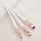 3Pcs Soft Fiber Eye Makeup Brushes Set - Eyeshadow, Eyeliner & Eyebrow Tools 2