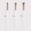 3Pcs Soft Fiber Eye Makeup Brushes Set - Eyeshadow, Eyeliner & Eyebrow Tools 4