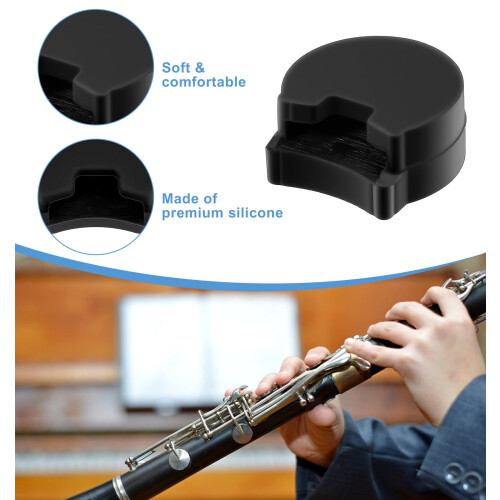5Pcs Clarinet Thumb Rest Cushion, Soft Silicone Thumb Protector for Cl 2