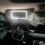 Car Sun Visor LED Makeup Vanity Mirror Set 3 Light Touch Screen 5