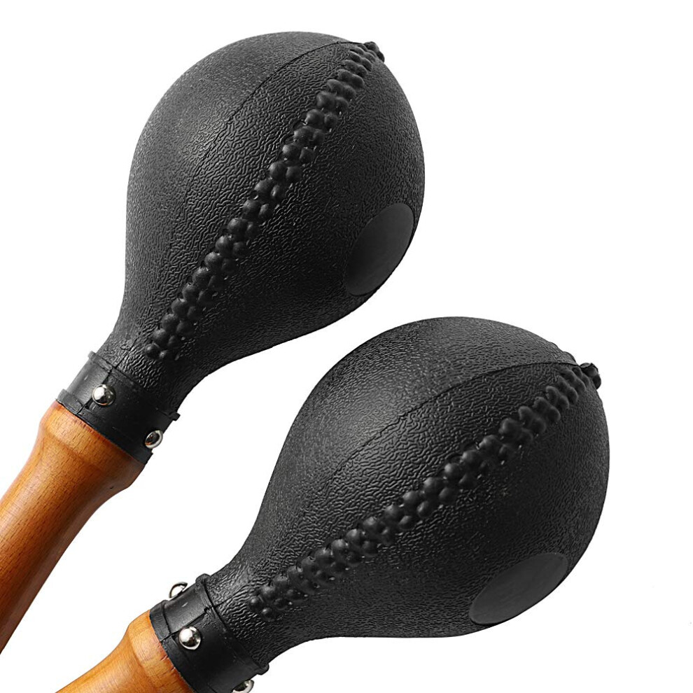 Musfunny Percussion Maracas Pair Of Shakers Rattles Sand Hammer Percussion Inst