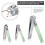 Set professionale da viaggio per manicure, 7 pezzi, SereneSway 2025 2