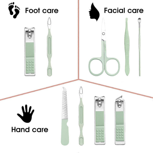 Set professionale da viaggio per manicure, 7 pezzi, SereneSway 2025 2