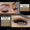 Black Glitter Wispy Cat Eye False Eyelashes, Dramatic Festival Pack 2025 3