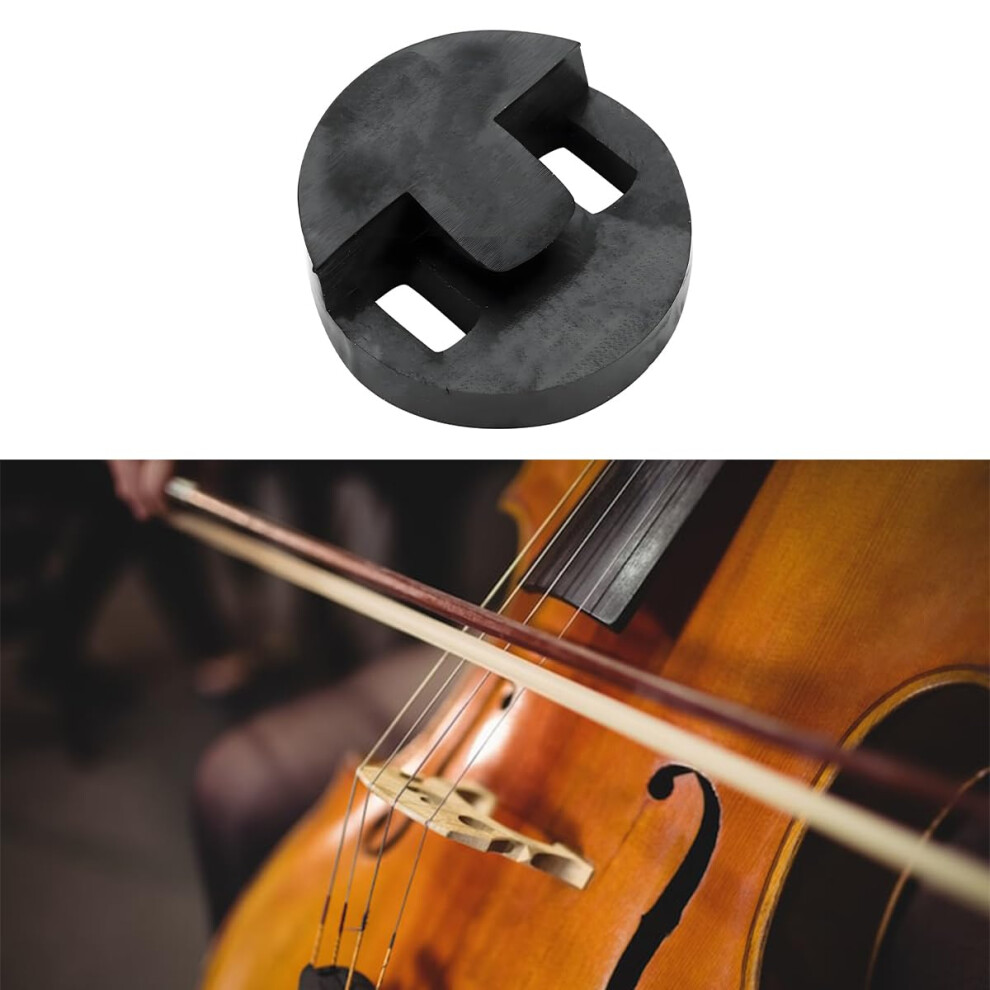 Durlo Cello Mute Round Rubber Practice Mute Spare Part For Cello Music