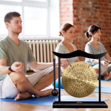 Hollylife Brass Feng Shui Gong Percussion Instruments Handmade Brass G