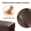 FILISITE Adjustable Height Piano Bench with Storage, Solid Wood Duet K 6