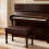 FILISITE Adjustable Height Piano Bench with Storage, Solid Wood Duet K 2