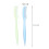 Lash Brow Comb 100Pcs Plastic Assorted Colors Makeup Eyelash Comb 2