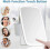 26-27 LED Makeup Mirror with Tape Lights, Lighted Vanity Mirror for Walkbee A 2