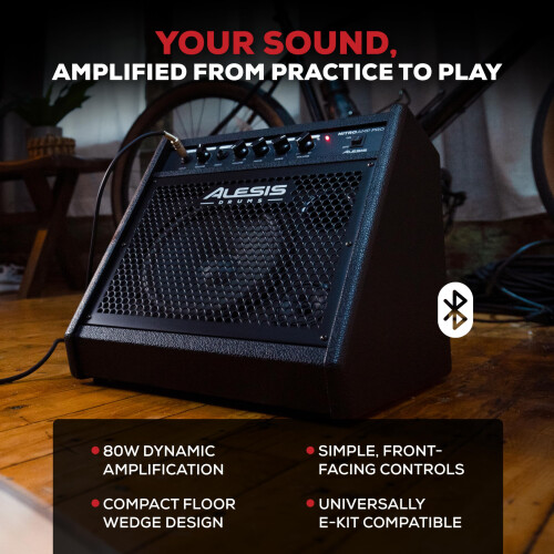 Alesis Nitro Amp Pro 80W Electric Drum Amp 1