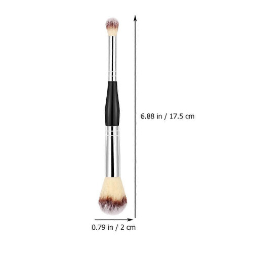 Dual-Ended Blending Makeup Loose Powder Cosmetic Tools for Women 2Pcs 1