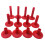 Baoblaze 12 Pcs Cymbal Sleeves Percussion Instrument Replacement with 5