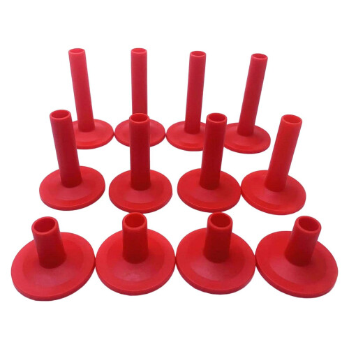 Baoblaze 12 Pcs Cymbal Sleeves Percussion Instrument Replacement with 1