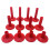 Baoblaze 12 Pcs Cymbal Sleeves Percussion Instrument Replacement with 3