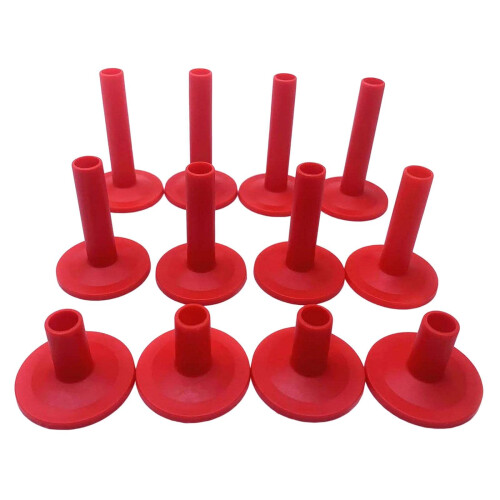 Baoblaze 12 Pcs Cymbal Sleeves Percussion Instrument Replacement with 2